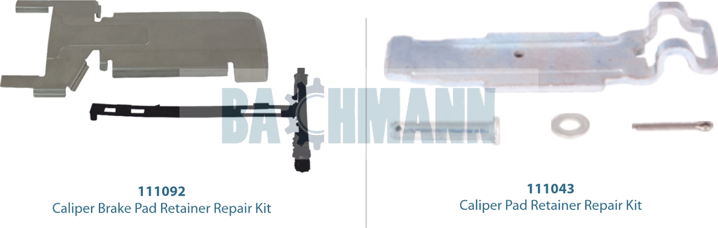 Caliper Brake Pad Retainer Repair Kit