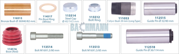 [111139] Caliper Repair Kit