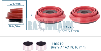 [111162] Caliper Tappet Kit 69 mm