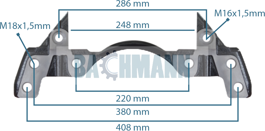 Caliper Carrier MAN TGA