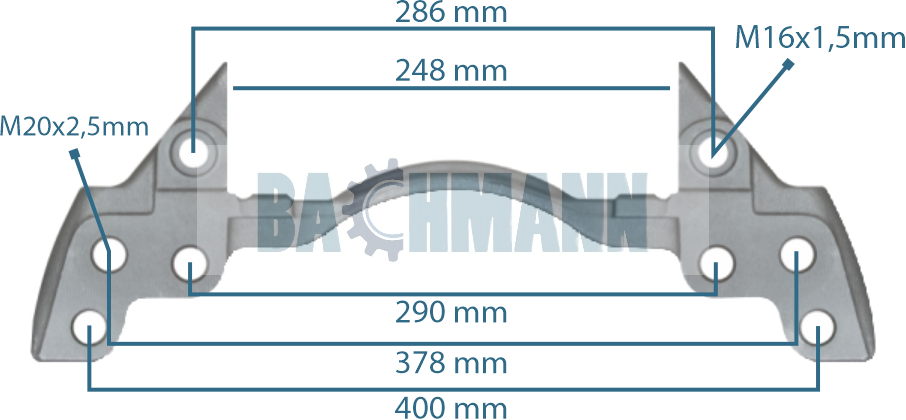 Caliper Carrier Daf 22.5"