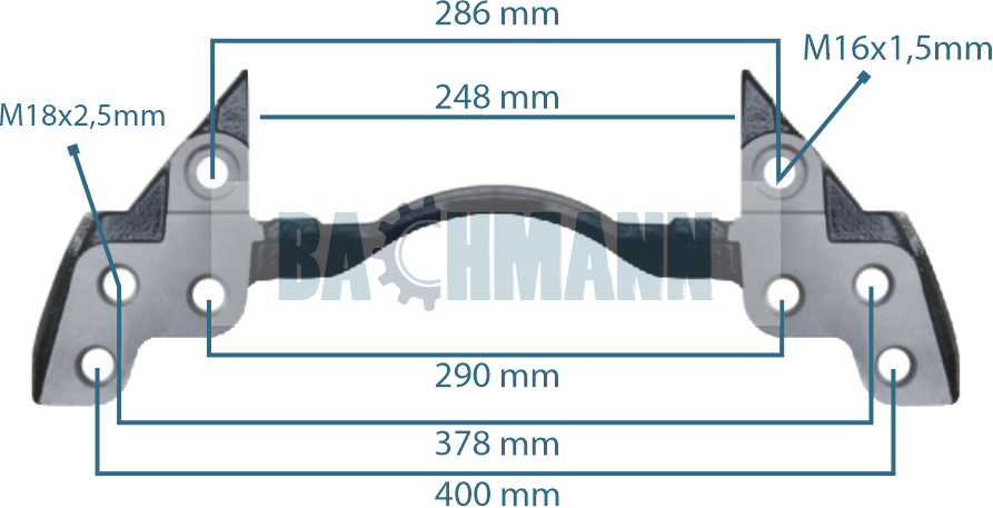 Caliper Carrier 22.5"