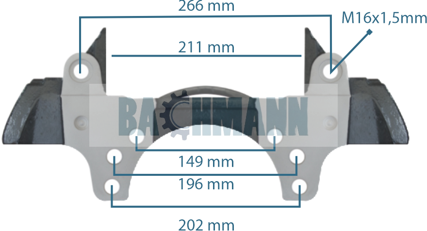 Caliper Carrier Schmitz Trailer