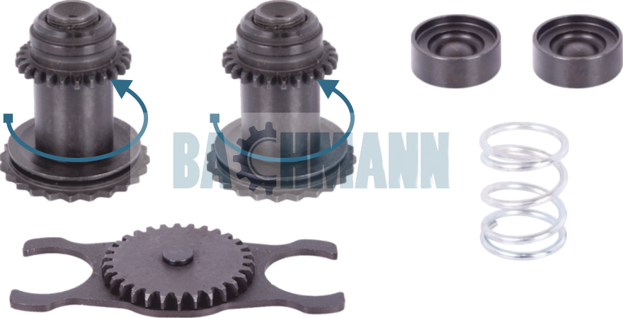 Caliper Adjusting Gear Kit 37.5 mm (Left) 