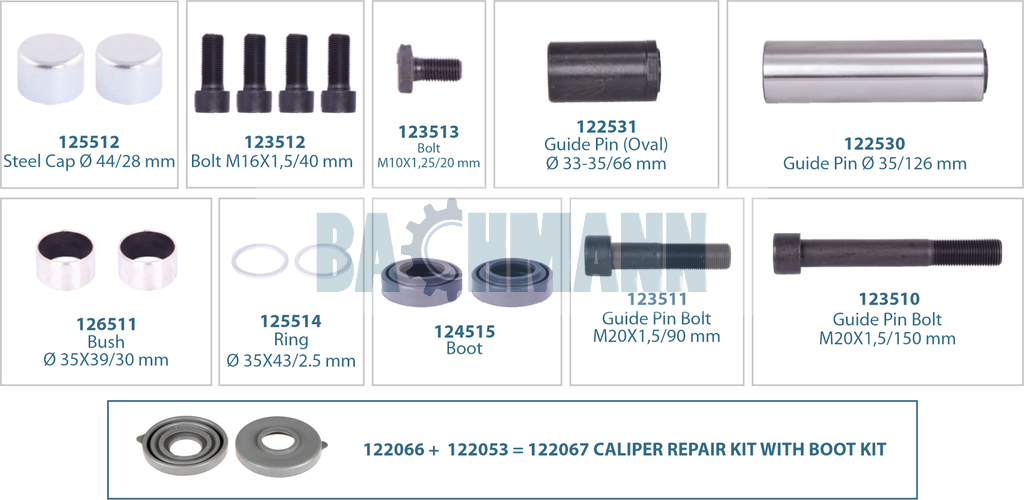 Caliper Repair Kit