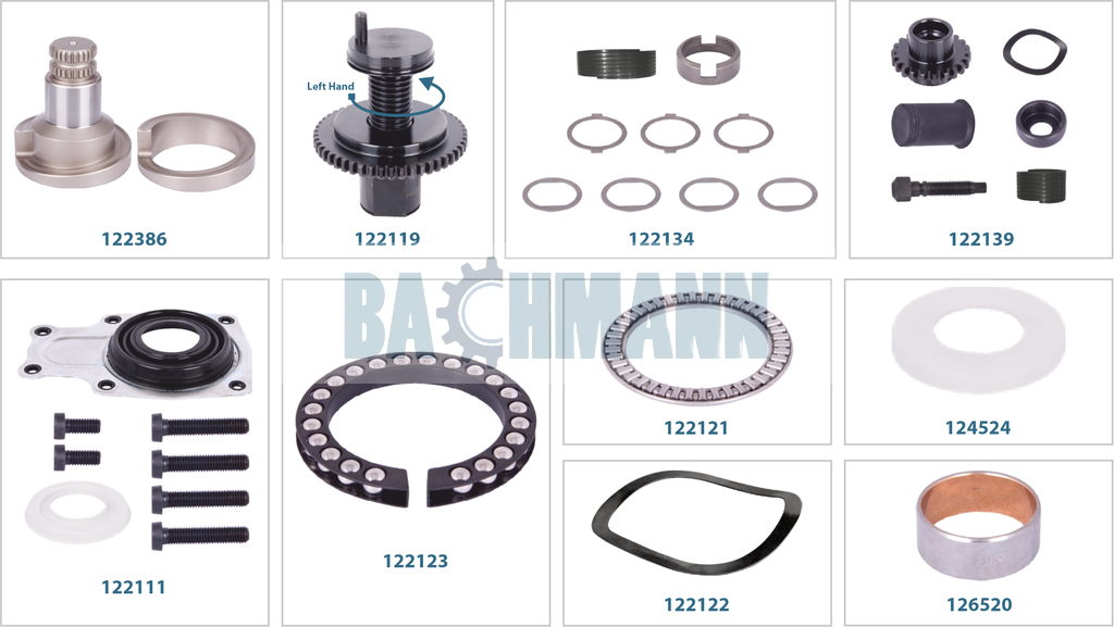 Kaliper Komple Tamir Takımı (Sol)