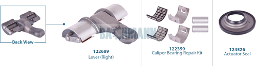 [122175] Caliper Lever Kit (Right) 