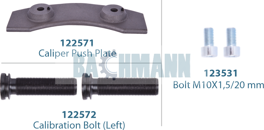 Caliper Push Plate Kit (Left)