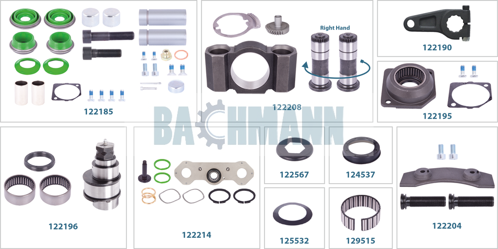 Caliper Complete Repair Kit (Right)