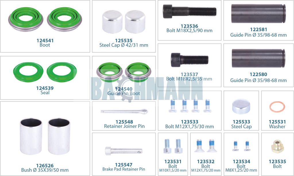 Caliper Repair Kit 