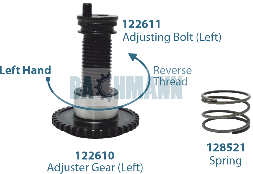 Caliper Adjusting Gear (Left) 