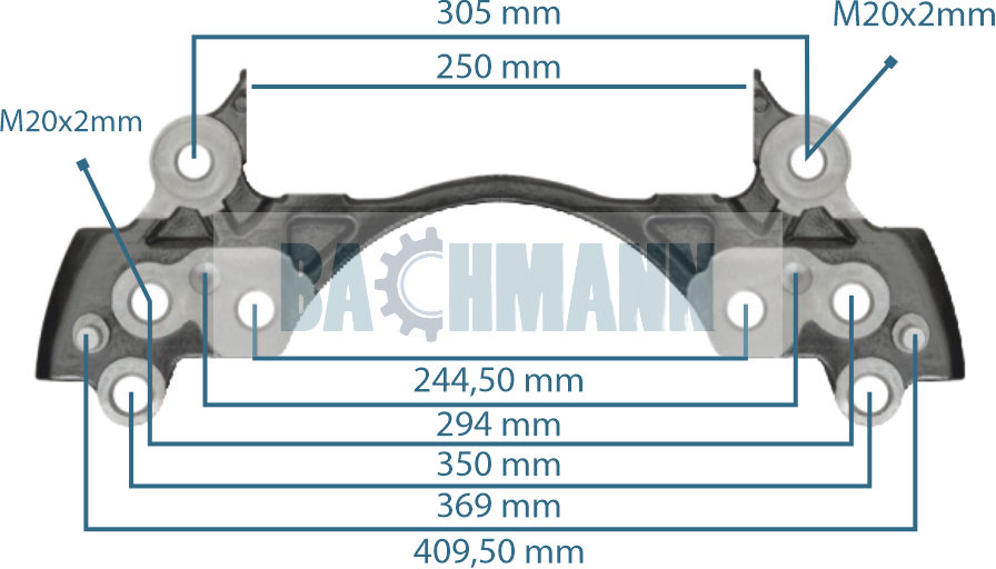 Caliper Carrier Renault 440