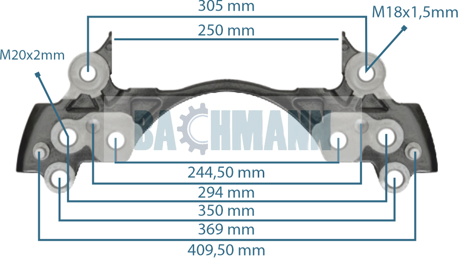 Caliper Carrier Renault 440