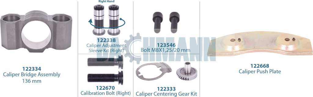 Caliper Repair Kit (Right)