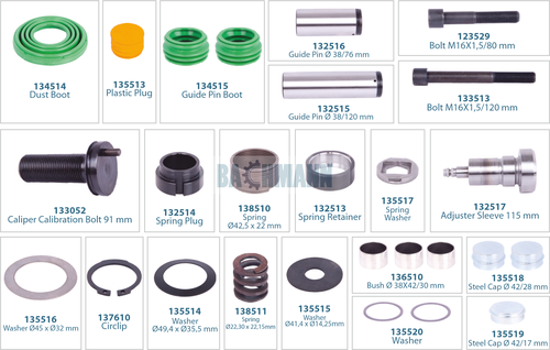 [133054] Caliper Repair Kit