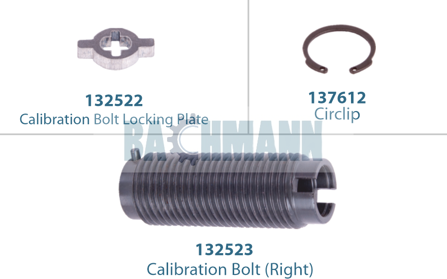 Caliper Calibration Bolt Kit (Right) 