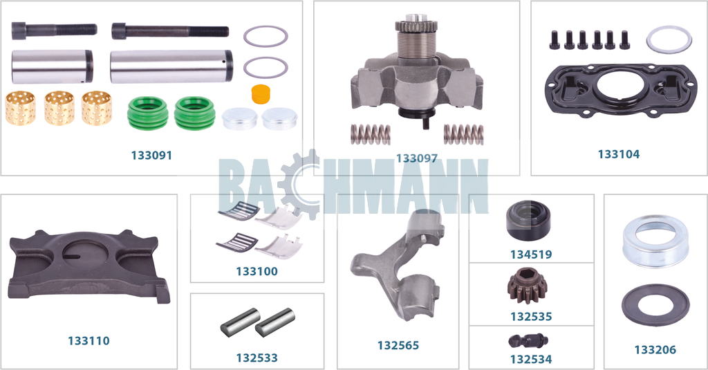 Caliper Complete Repair Kit Right