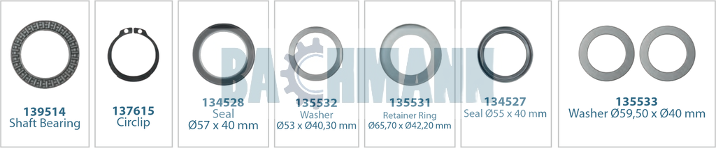 Caliper Mechanism Washer Kit