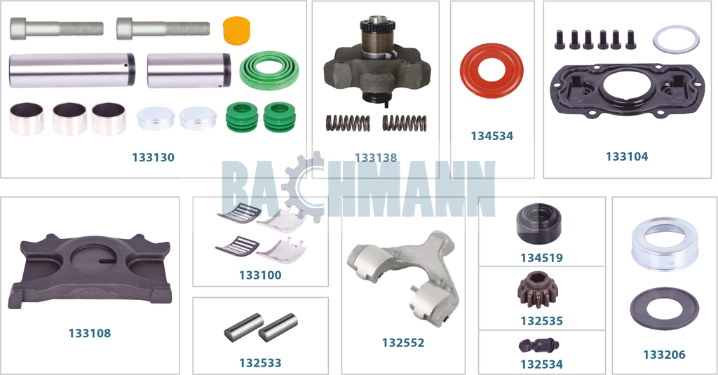 Caliper Complete Repair Kit (Left)