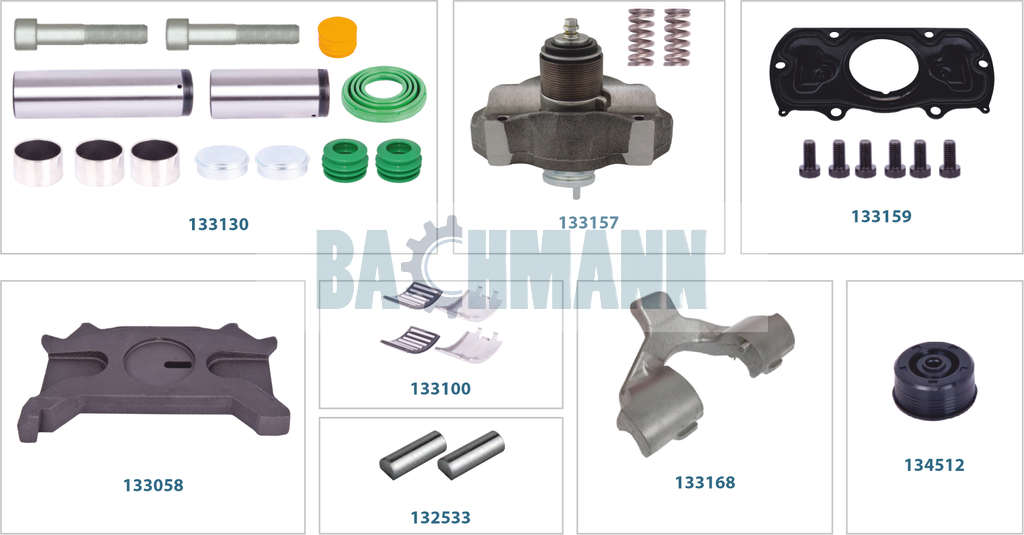 Kaliper Komple Tamir Takımı (Sol)