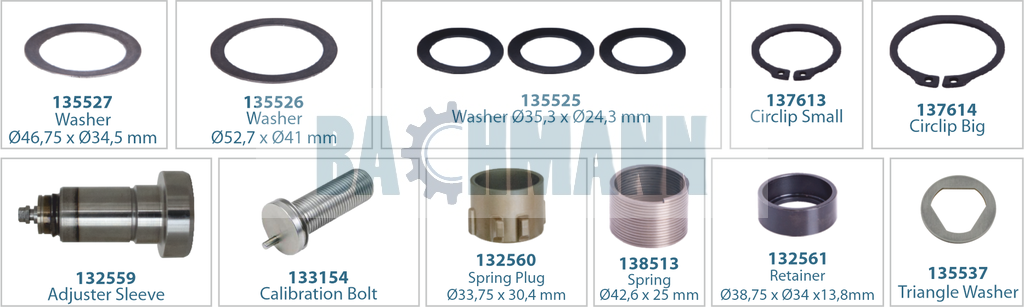 Caliper Adjusting Mechanism Kit 