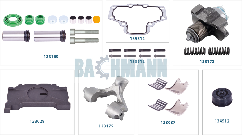 Caliper Complete Repair Kit (Left)