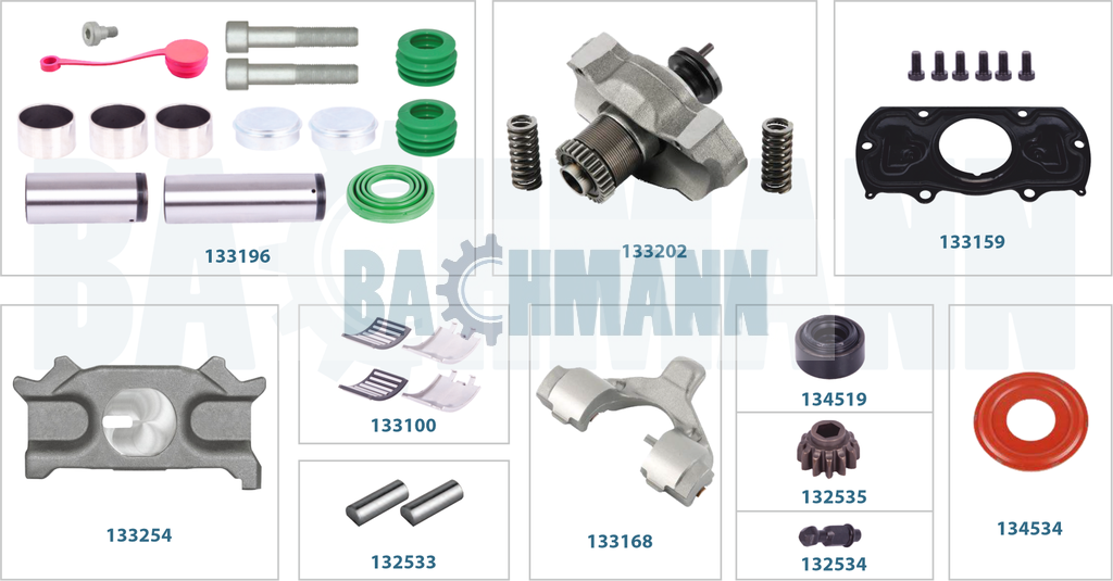 Caliper Complete Repair Kit (Right)