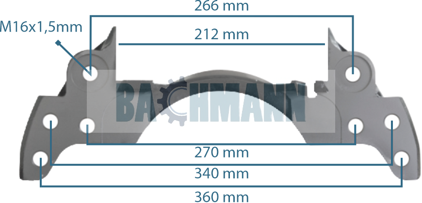 Caliper Carrier PAN19 Right