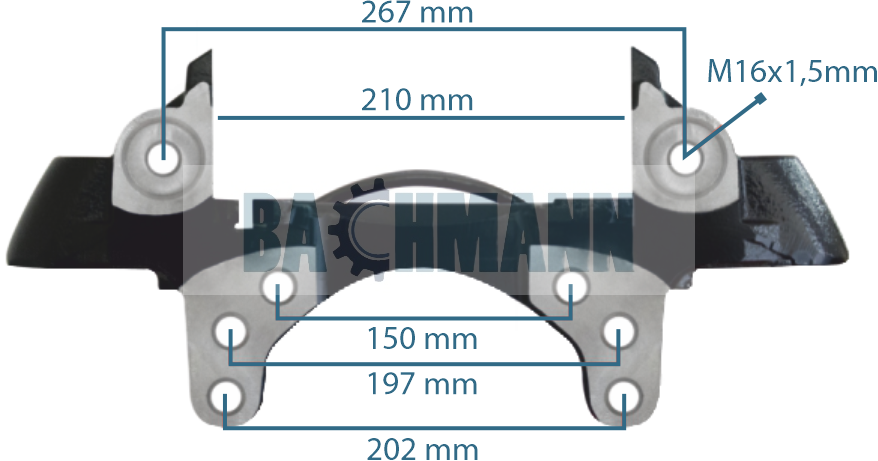 Caliper Carrier Left SCHMITZ