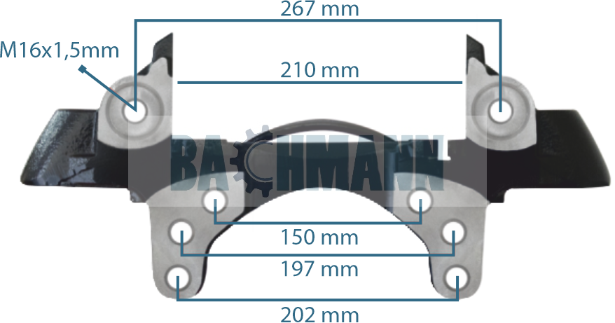 Caliper Carrier Right SCHMITZ