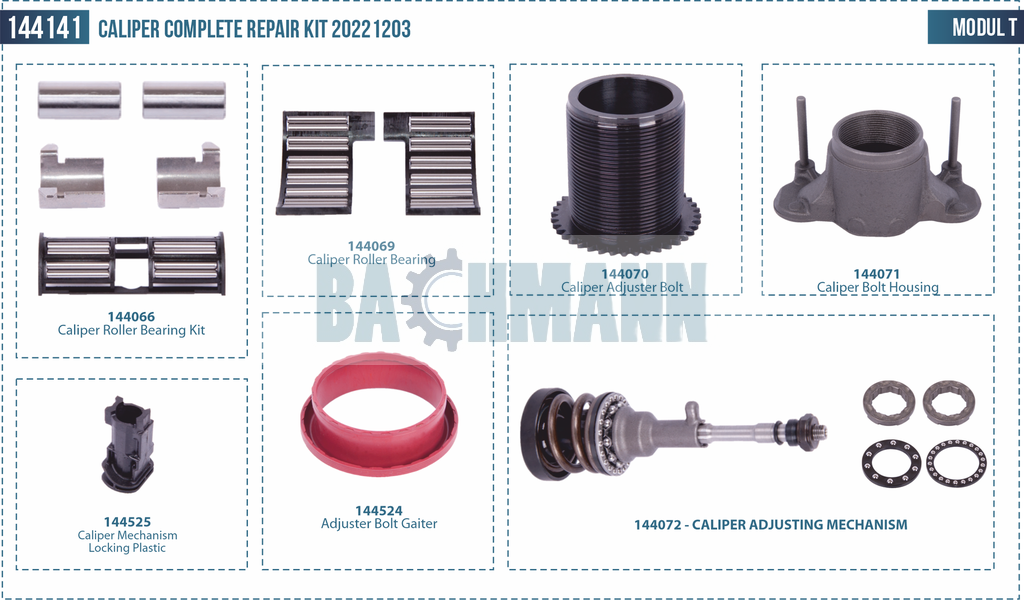 Caliper Complete Repair Kit