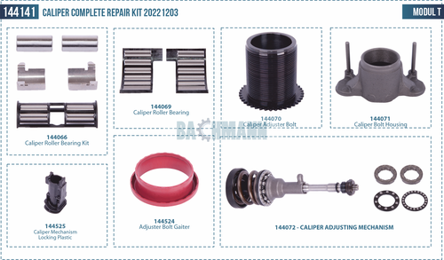 [144141] Caliper Complete Repair Kit