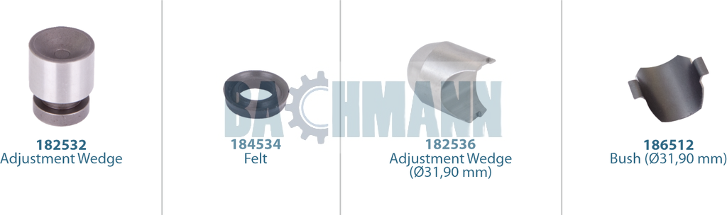 Caliper Wedge Repair Kit Ø 31.90