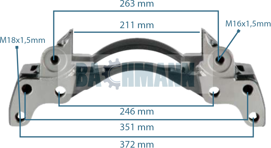 Kaliper Taşıyıcı PAN19 Sol (kopya)