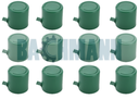 Caliper Plastic Cap Kit (Green)