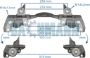 Caliper Carrier GIGANT Axle