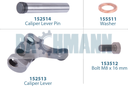 Caliper Lever Kit